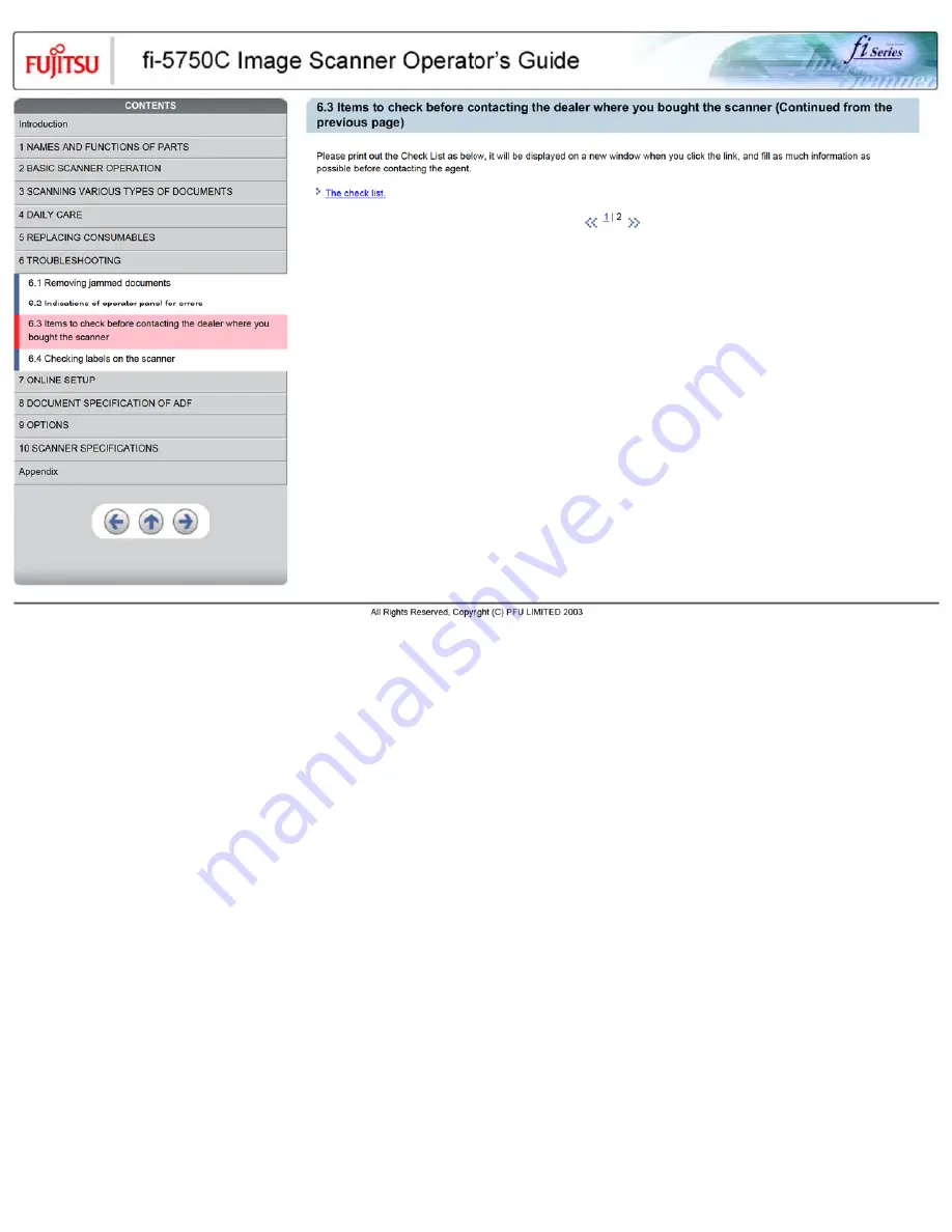 Fujitsu fi 5750C - Document Scanner Скачать руководство пользователя страница 134