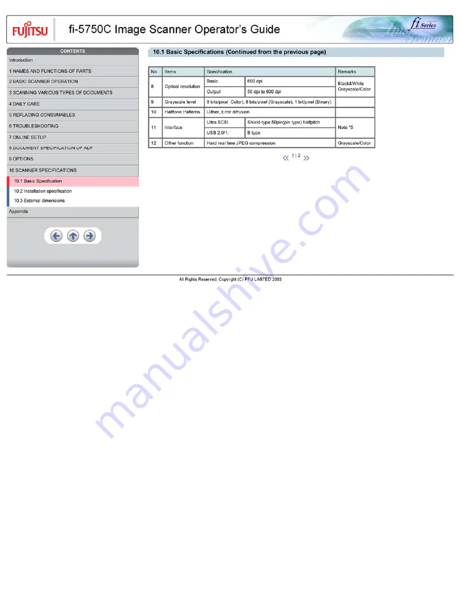 Fujitsu fi 5750C - Document Scanner Operator'S Manual Download Page 160