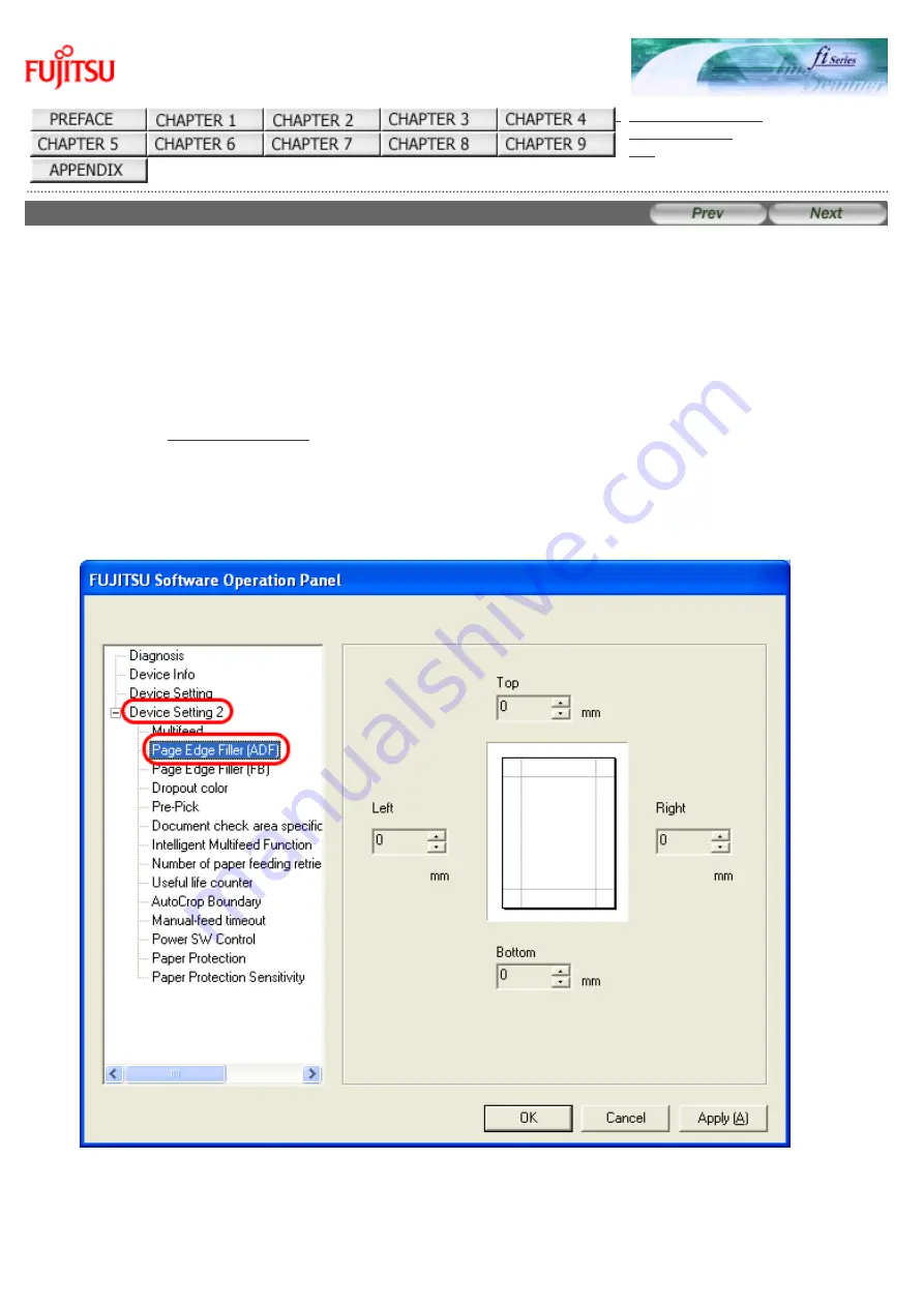 Fujitsu FI 6140 - Document Scanner Operator'S Manual Download Page 199