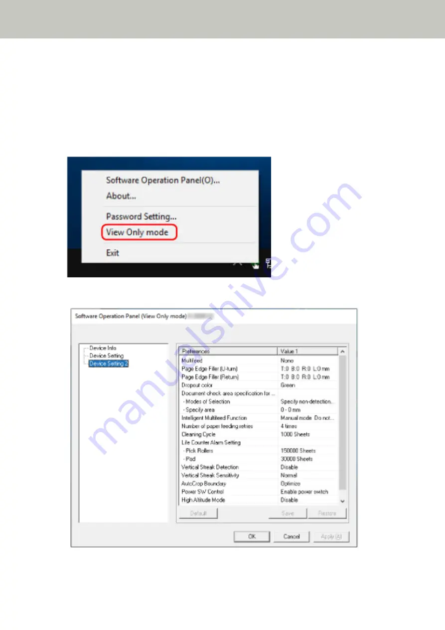 Fujitsu FI-800R Operator'S Manual Download Page 147