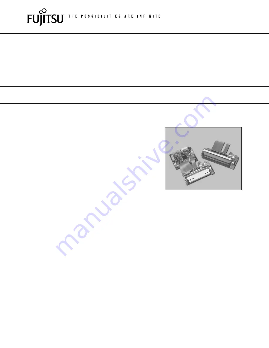 Fujitsu FTP-639MCL054 Specification Sheet Download Page 1