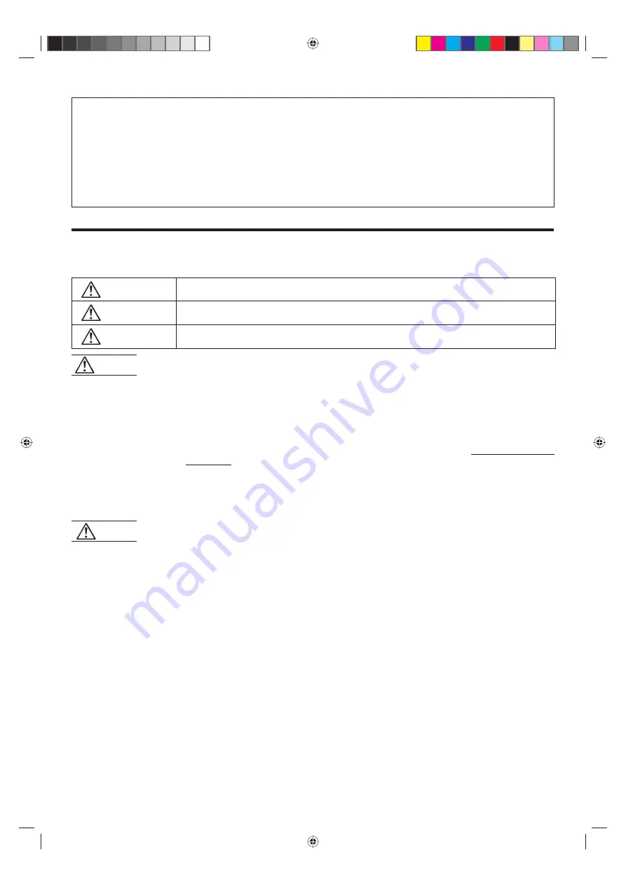 Fujitsu GENERAL AOWG18LFC Operating Manual Download Page 2