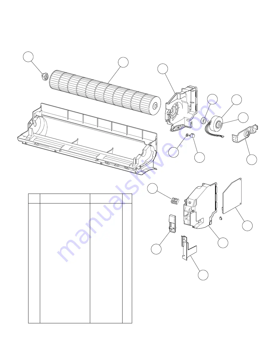 Fujitsu Inverter Halcyon AOU12R2 Service Manual Download Page 13