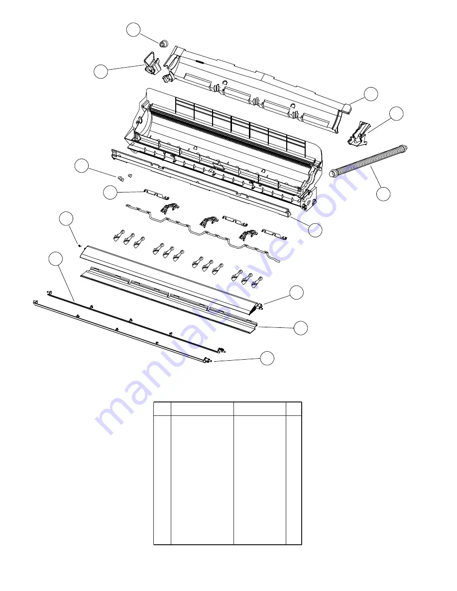 Fujitsu Inverter Halcyon AOU24RLXQ Service Manual Download Page 17