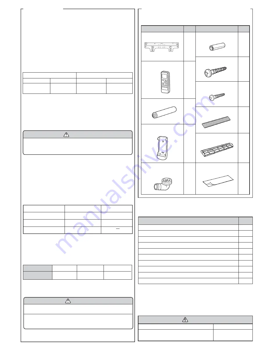 Fujitsu Inverter Halcyon ASU24CL Installation Manual Download Page 3