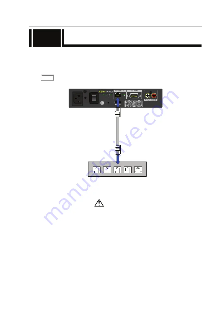 Fujitsu IP-900 II D Hardware User'S Manual Download Page 43