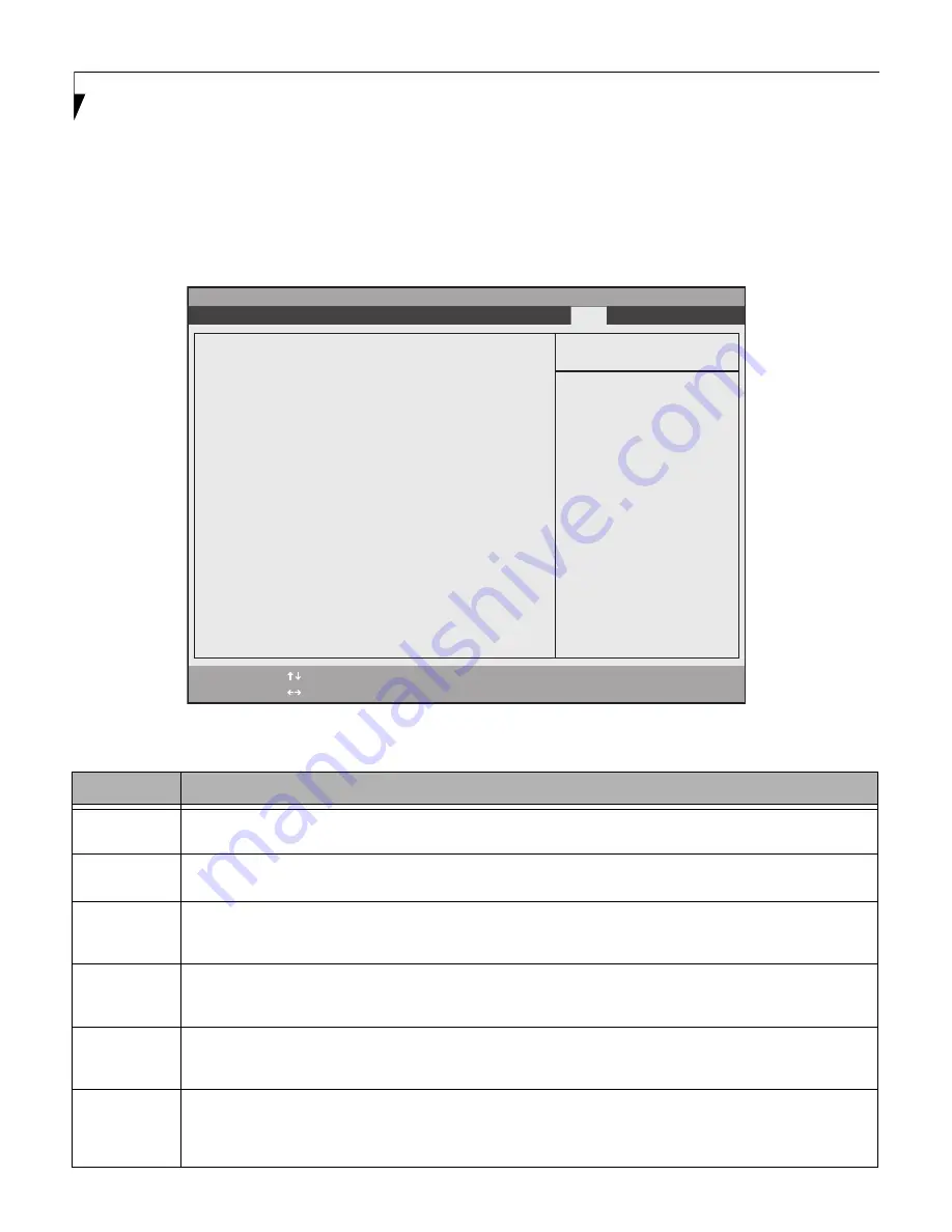 Fujitsu Lifebook A1110 Guide Bios Manual Download Page 24