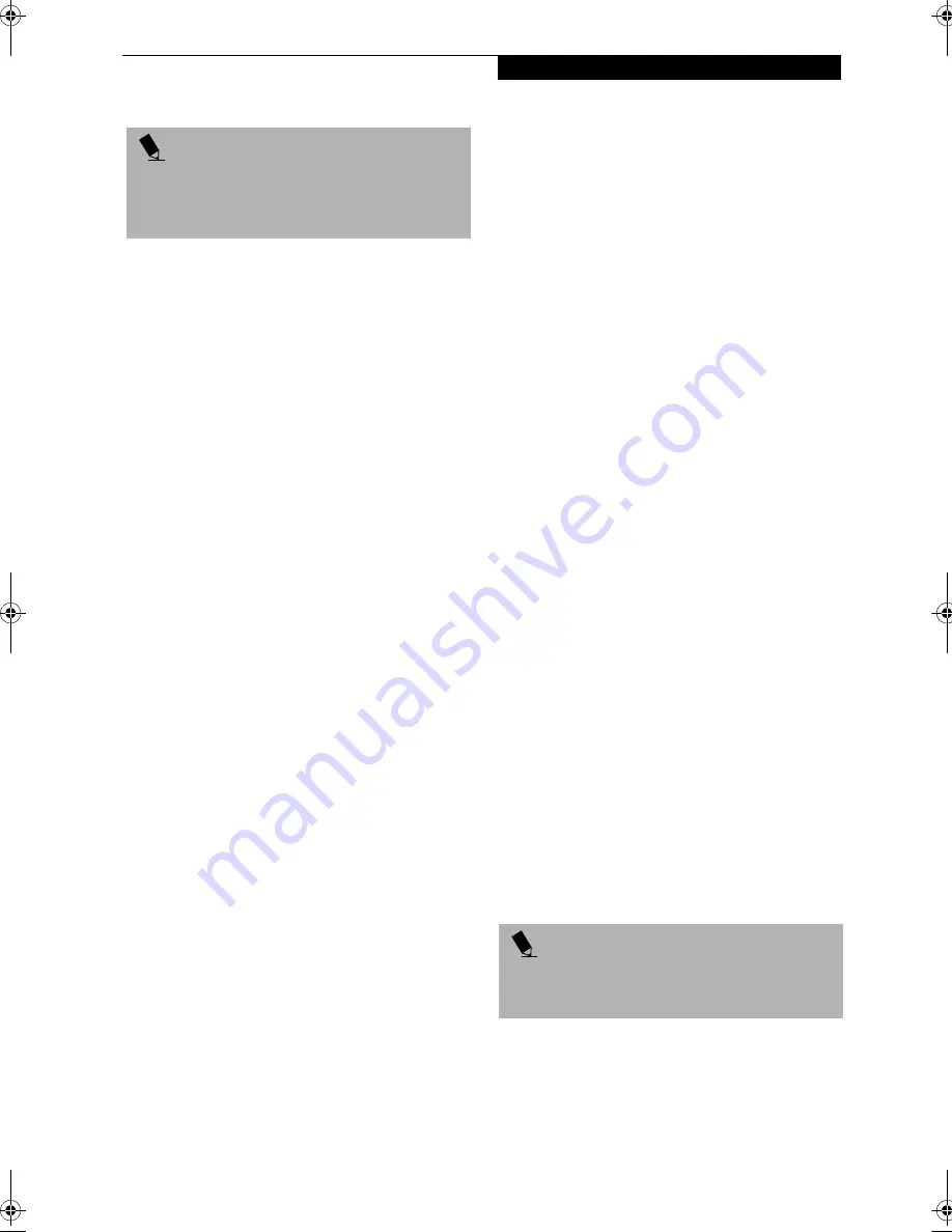 Fujitsu LifeBook B-2562 User Manual Download Page 31