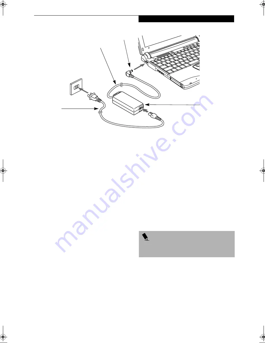 Fujitsu LifeBook B-2562 User Manual Download Page 35