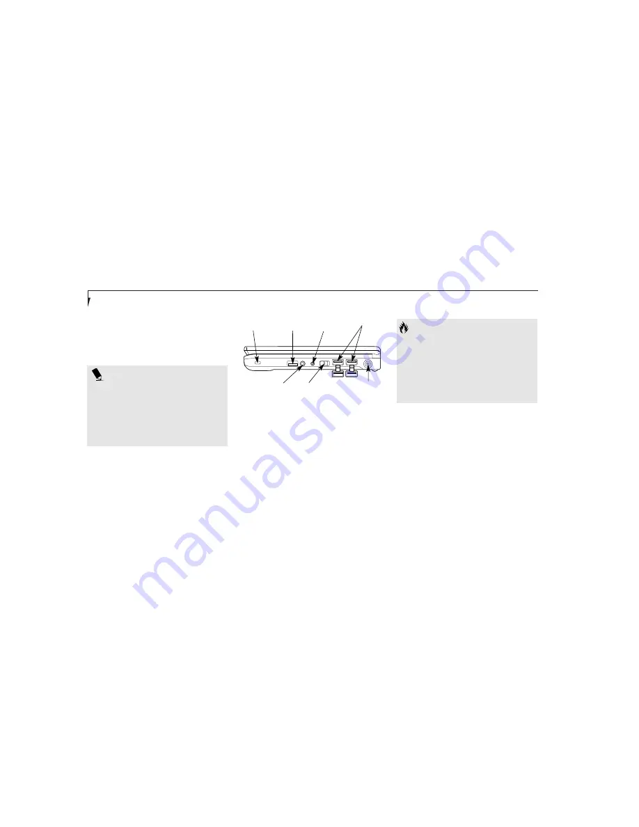 Fujitsu Lifebook B112 User Manual Download Page 20