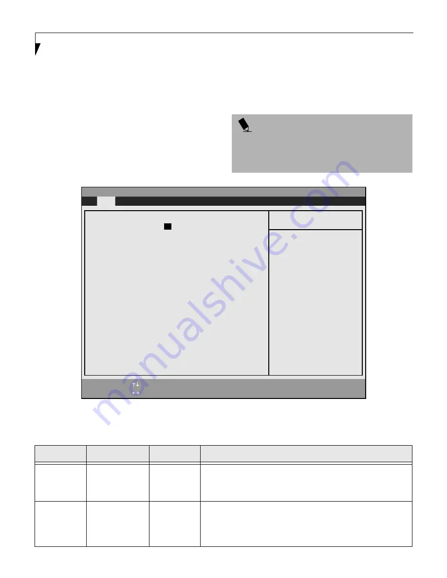 Fujitsu LifeBook C-6611 Bios Manual Download Page 4