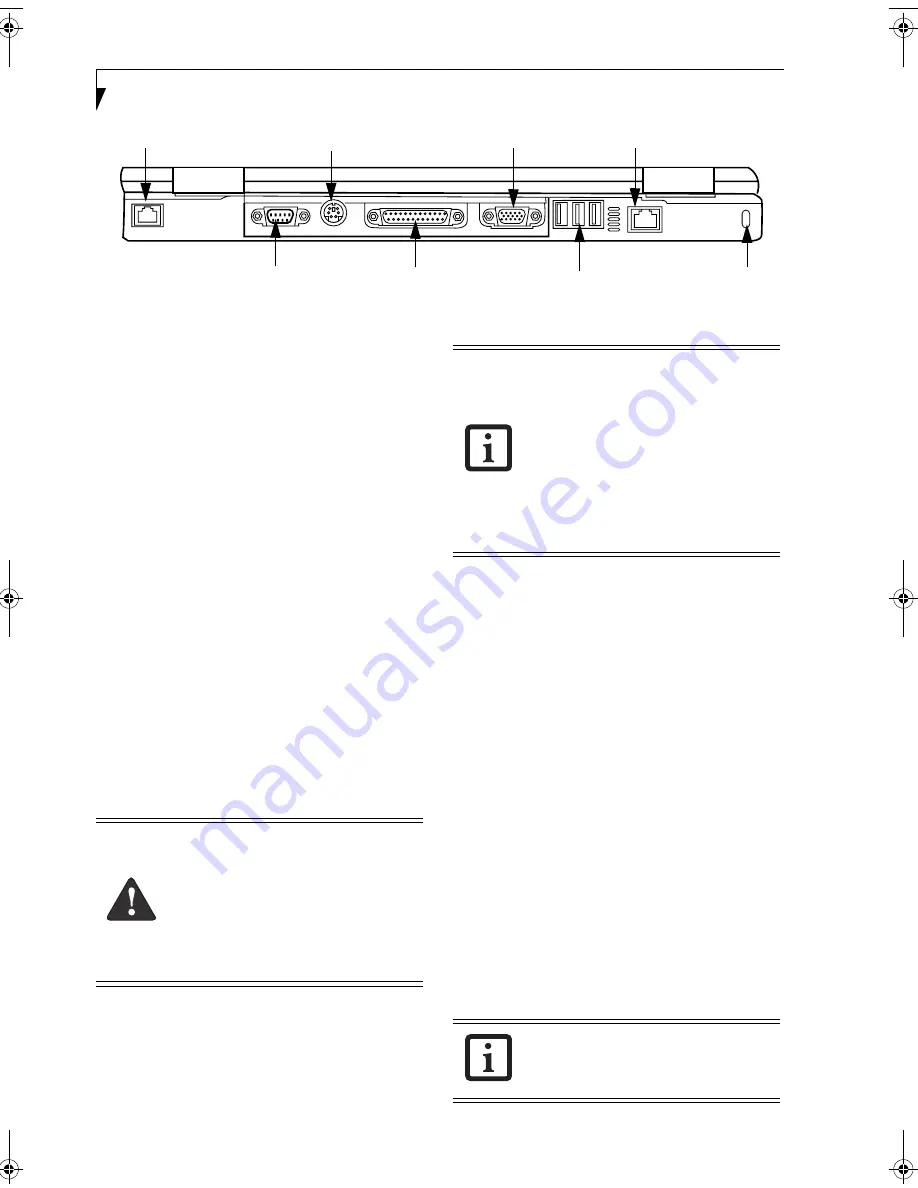 Fujitsu LifeBook E8000 User Manual Download Page 18