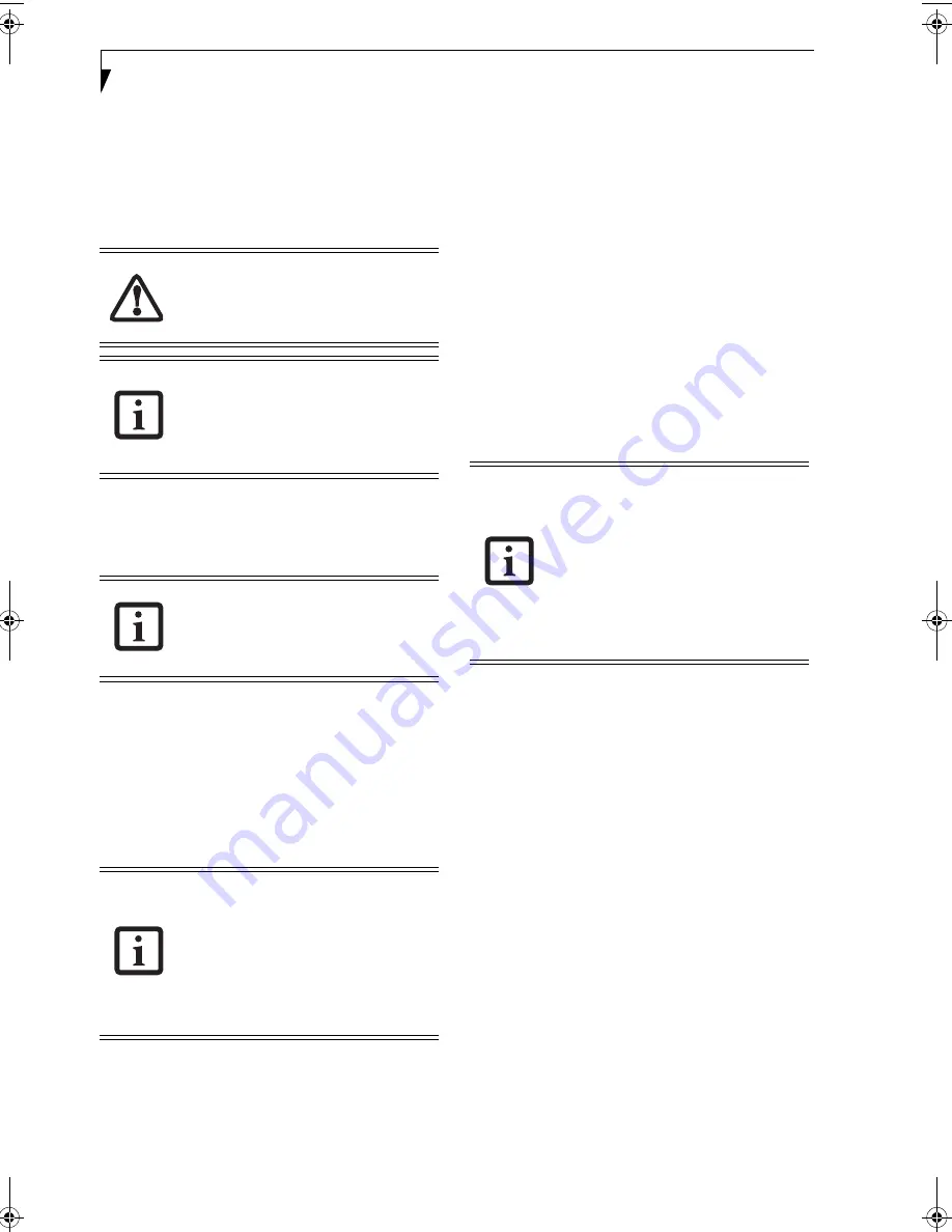 Fujitsu LifeBook E8000 User Manual Download Page 72