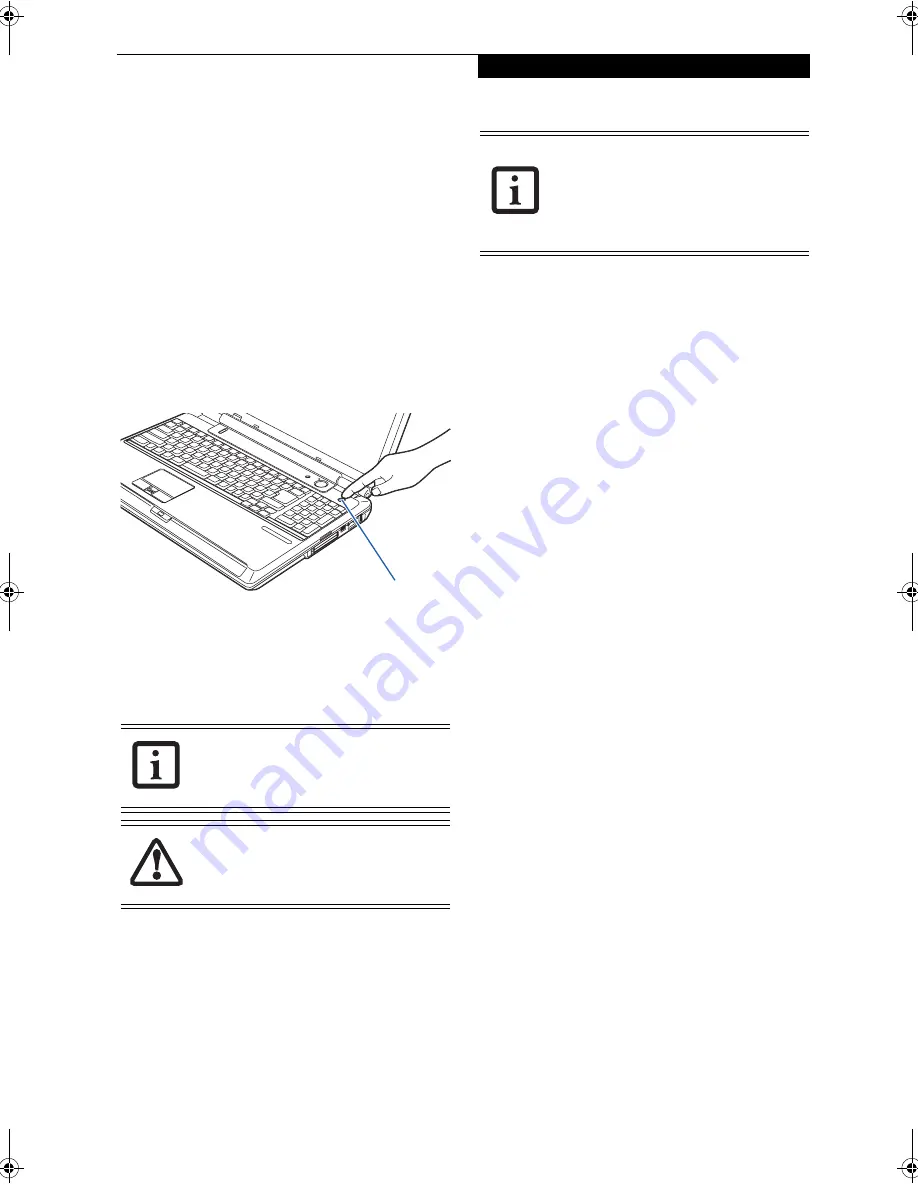 Fujitsu Lifebook N6410 Скачать руководство пользователя страница 35