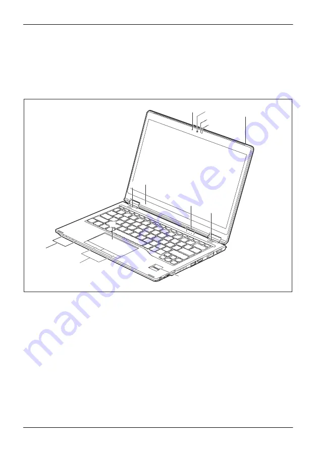 Fujitsu LIFEBOOK P727 Operating Manual Download Page 12