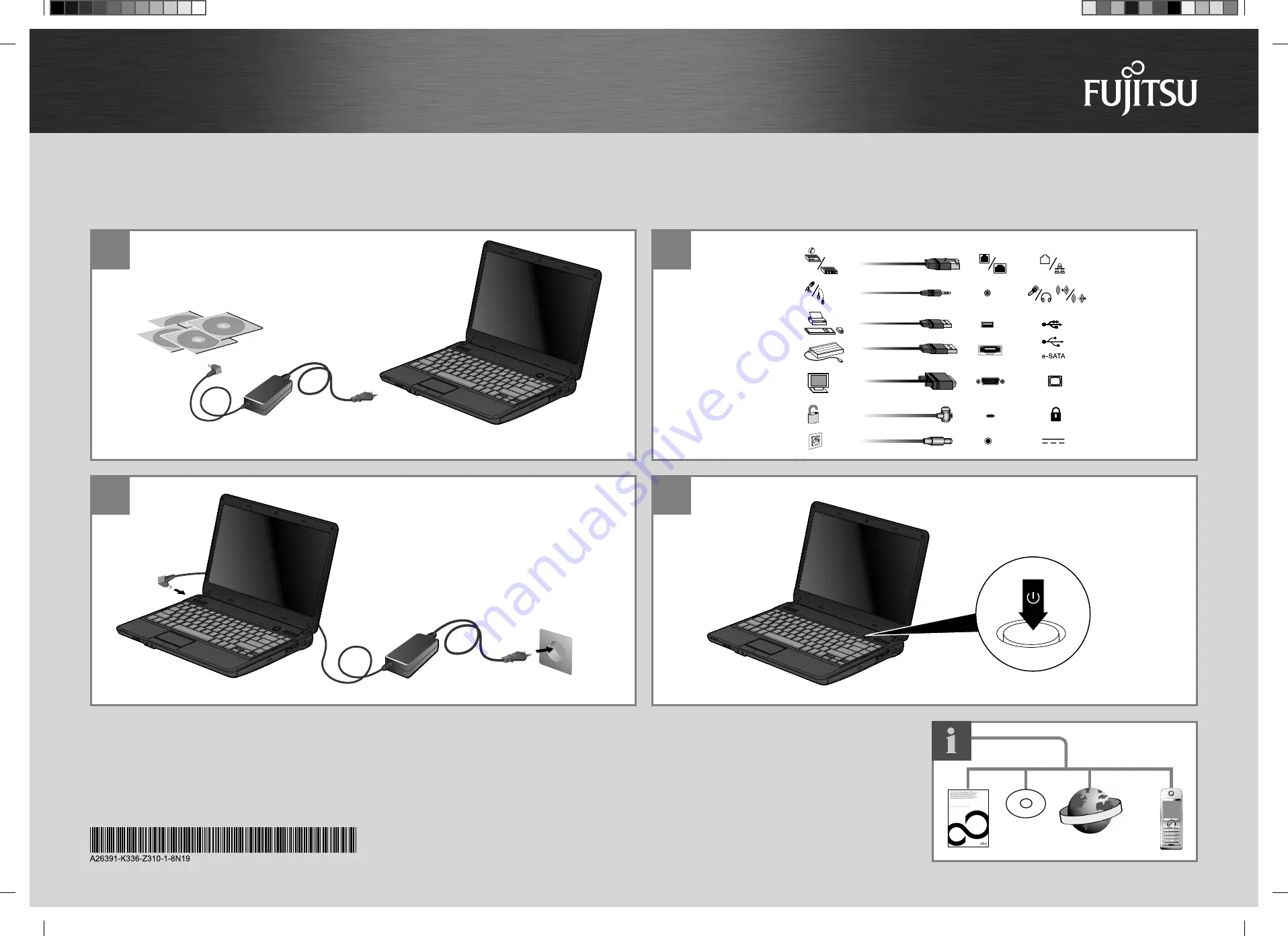 Fujitsu Lifebook SH531 Скачать руководство пользователя страница 1