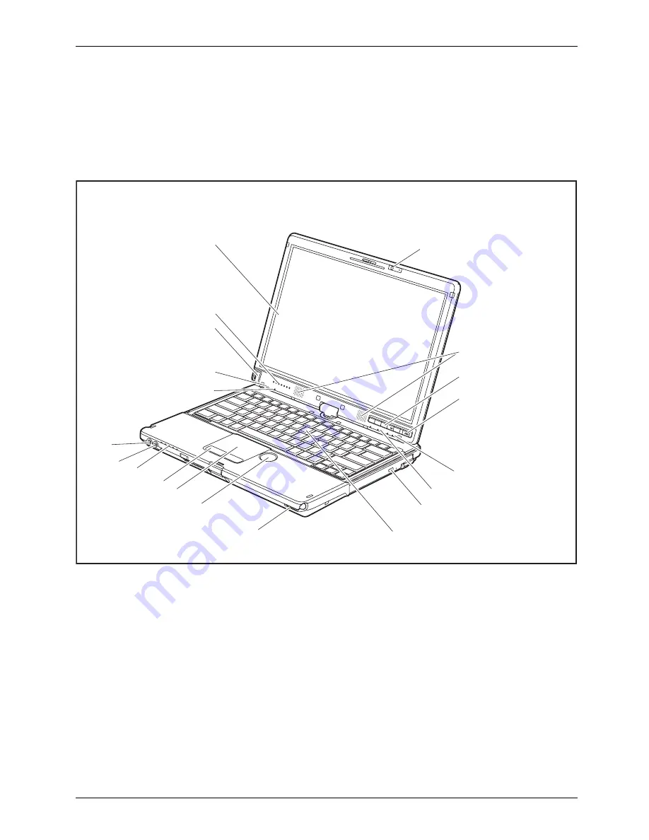 Fujitsu LifeBook T901 Series Скачать руководство пользователя страница 13