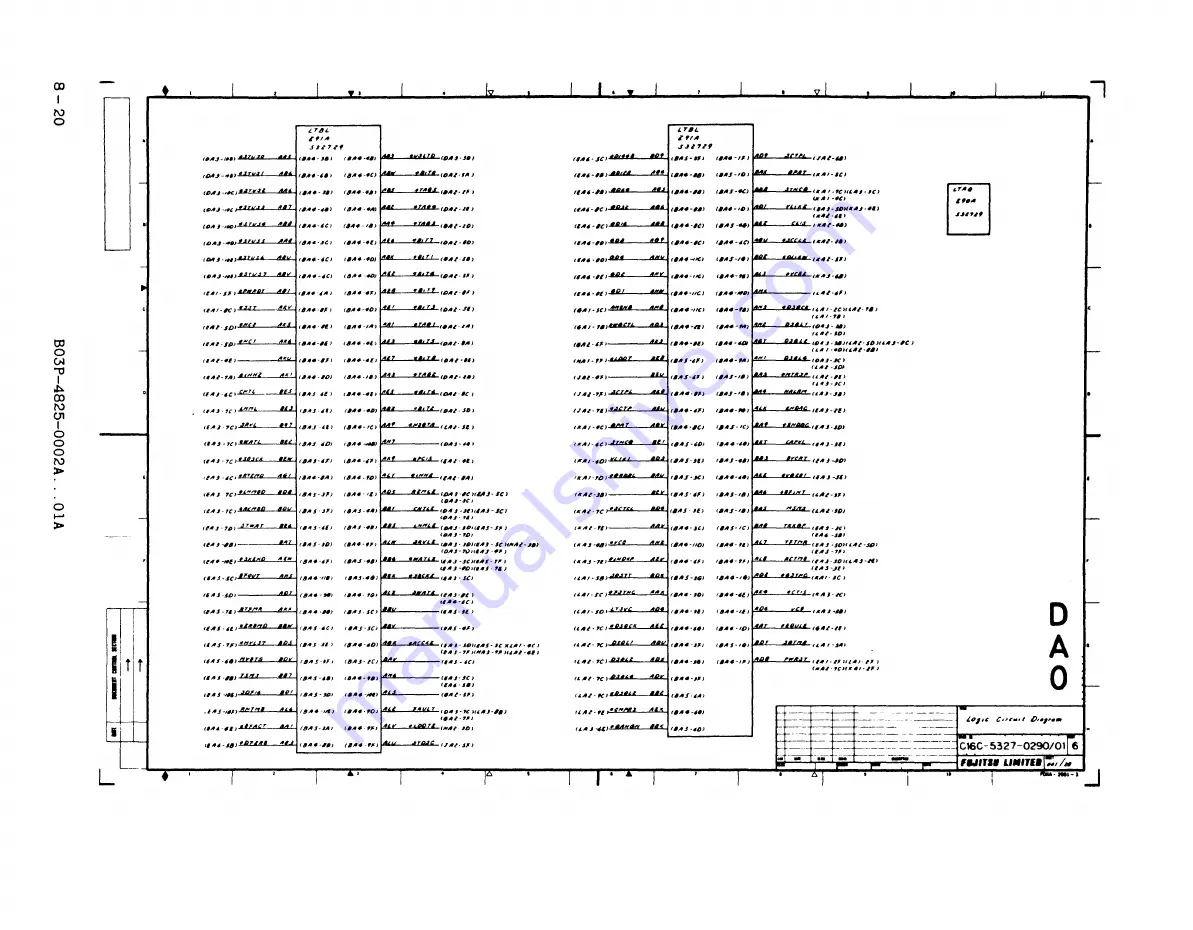 Fujitsu M2361A Customer Engineering Manual Download Page 269