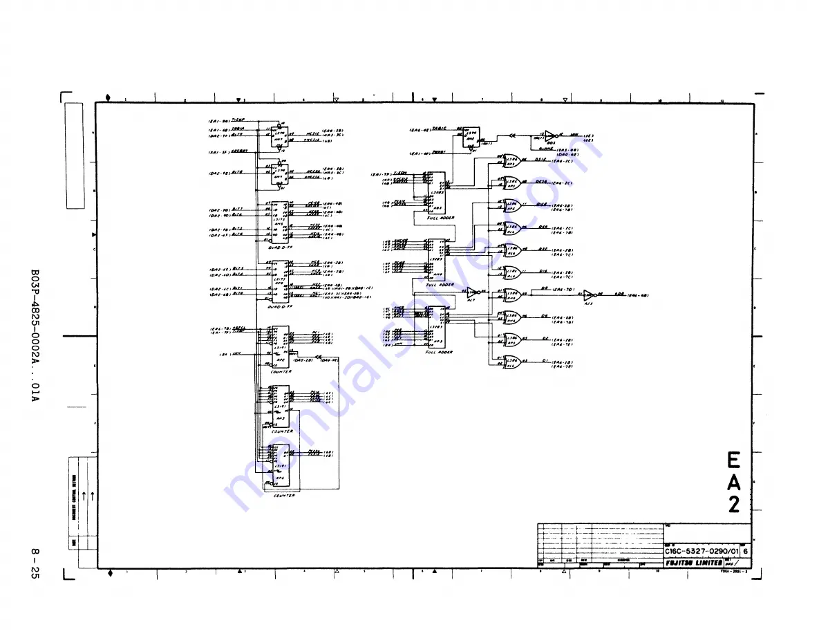 Fujitsu M2361A Customer Engineering Manual Download Page 274