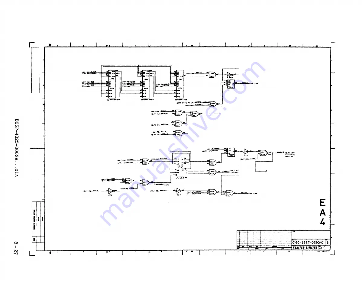 Fujitsu M2361A Customer Engineering Manual Download Page 276