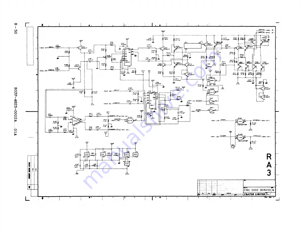 Fujitsu M2361A Customer Engineering Manual Download Page 299