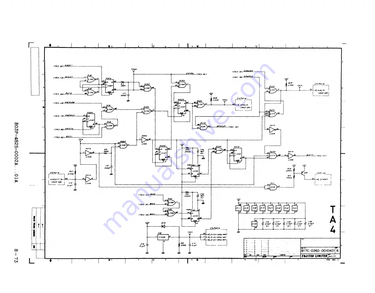 Fujitsu M2361A Customer Engineering Manual Download Page 322