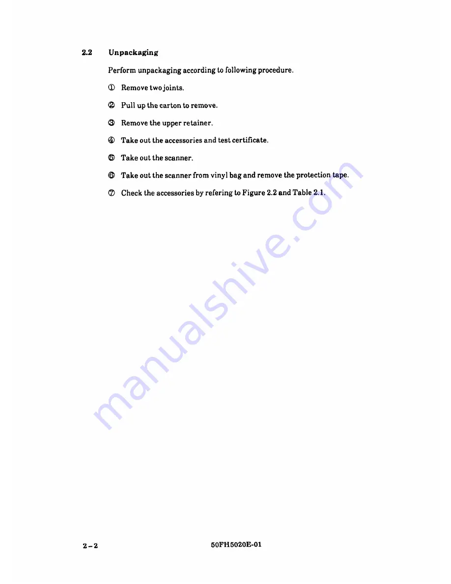 Fujitsu M3096E+ Operator'S Manual Download Page 9