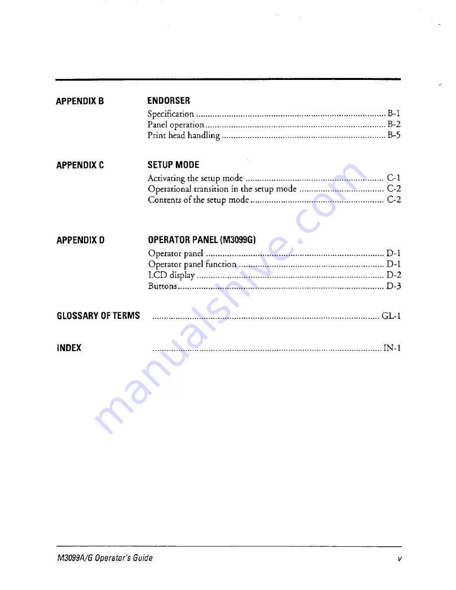 Fujitsu M3099A Operator'S Manual Download Page 8