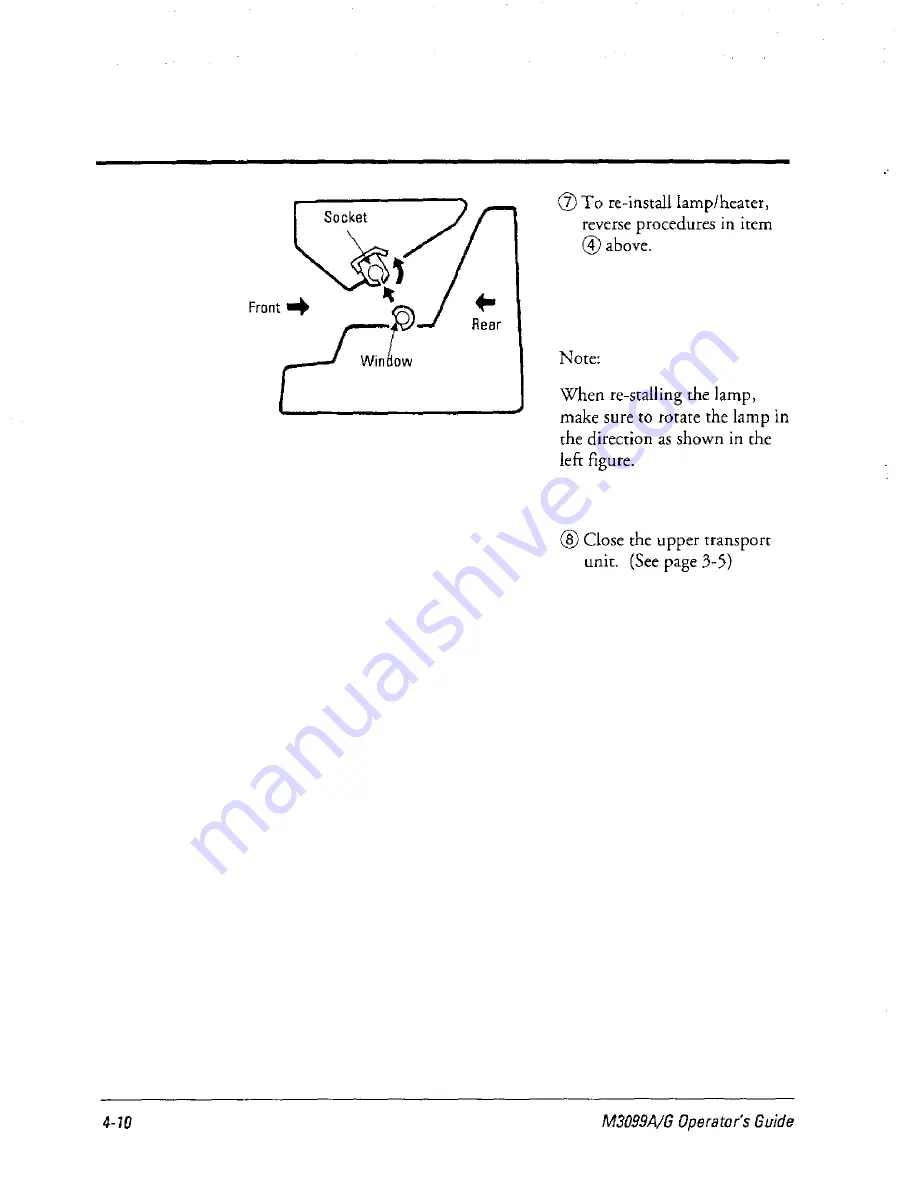 Fujitsu M3099A Operator'S Manual Download Page 56