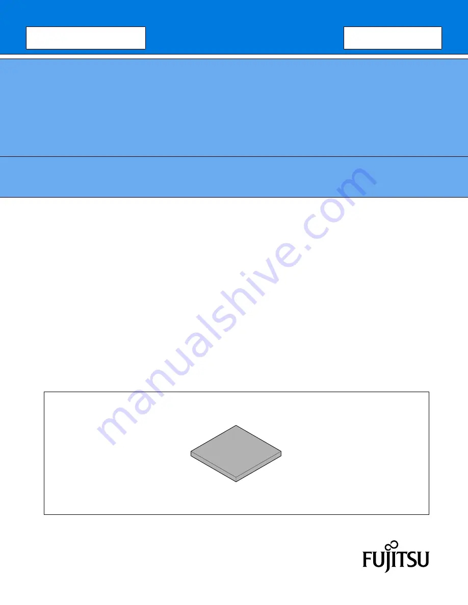 Fujitsu MB91401 Datasheet Download Page 1