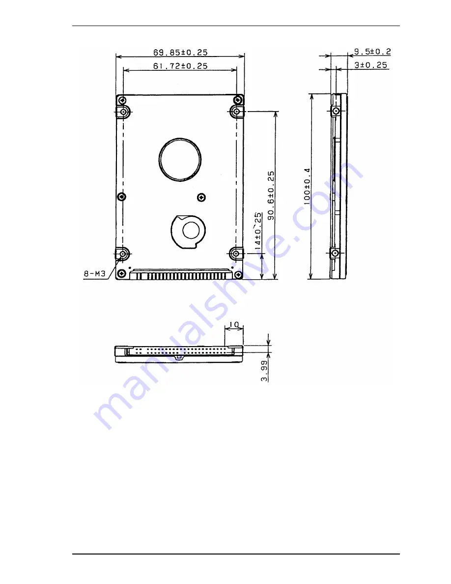 Fujitsu MHE2043AT Product Manual Download Page 42