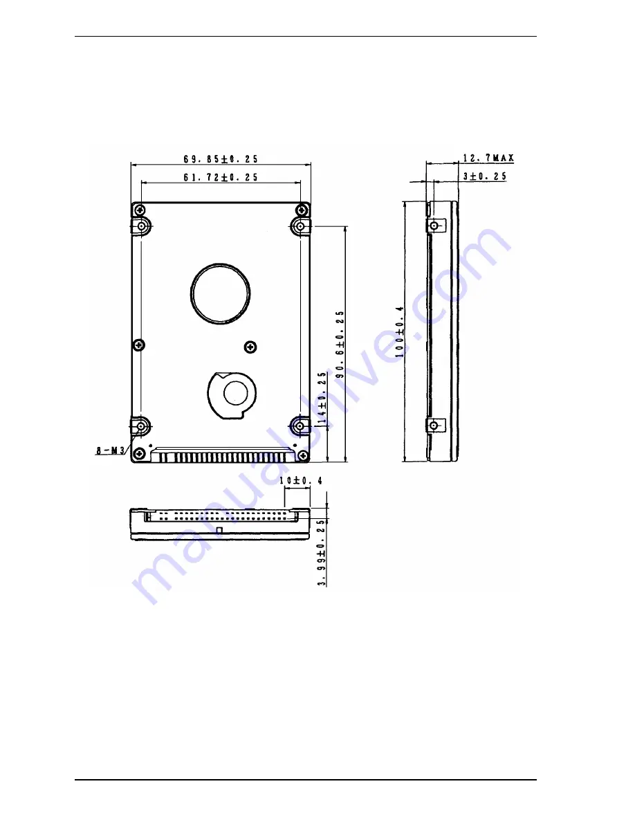 Fujitsu MHJ2181AT Скачать руководство пользователя страница 39