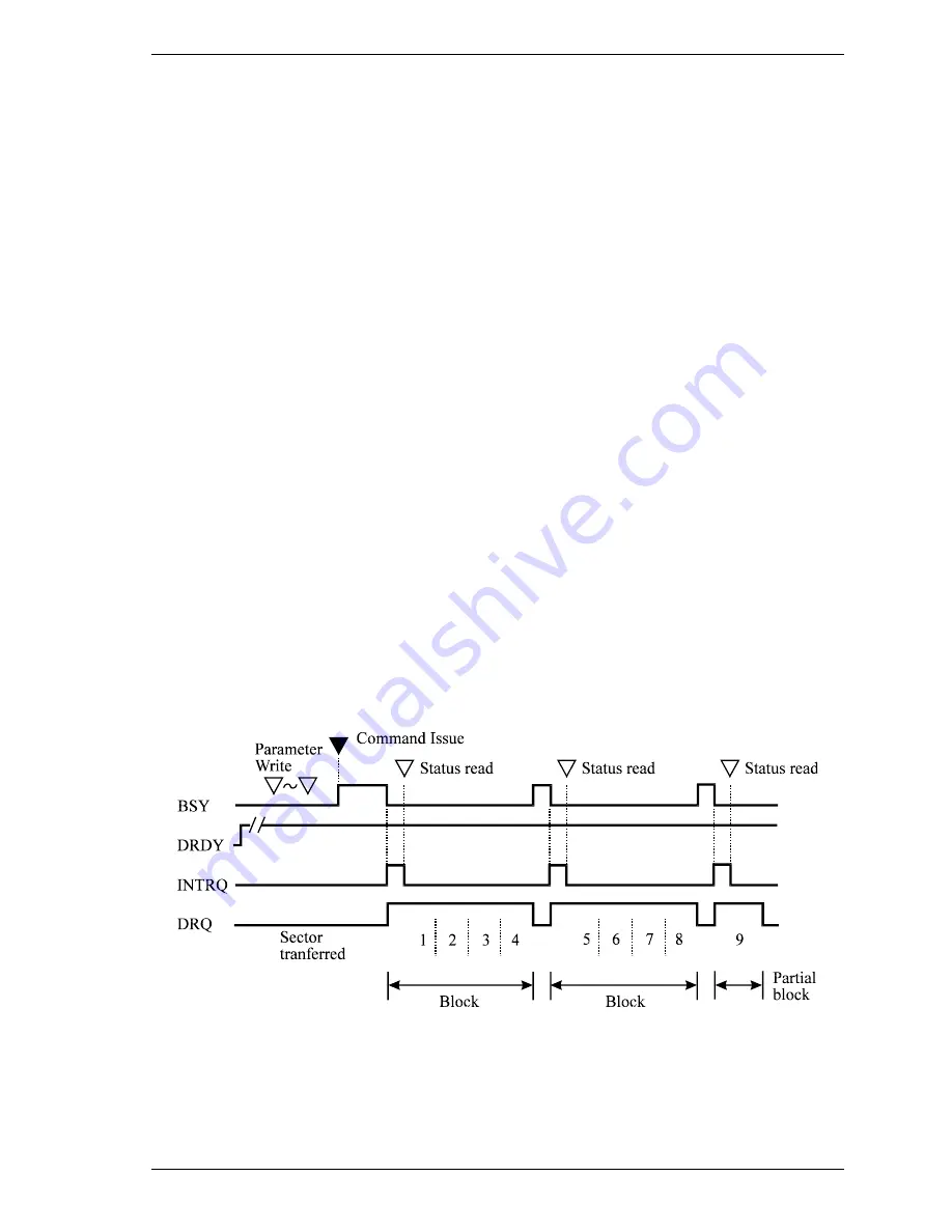 Fujitsu MHW2040AC Product Manual Download Page 139