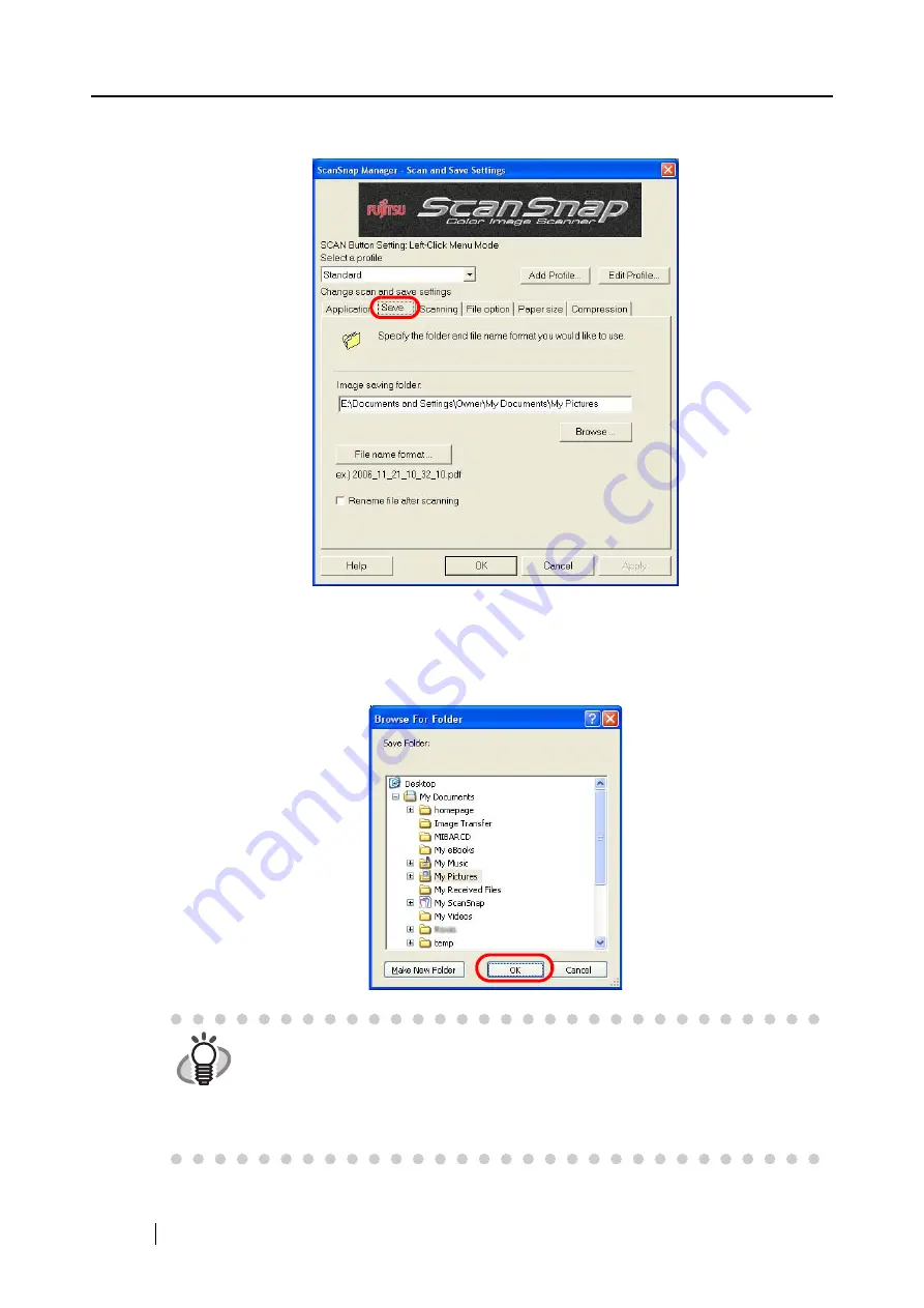 Fujitsu PA03541-B005 - ScanSnap S300 Operator'S Manual Download Page 74