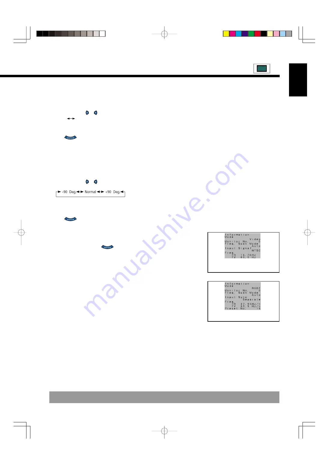 Fujitsu Plasmavision P42CA20 User Manual Download Page 33