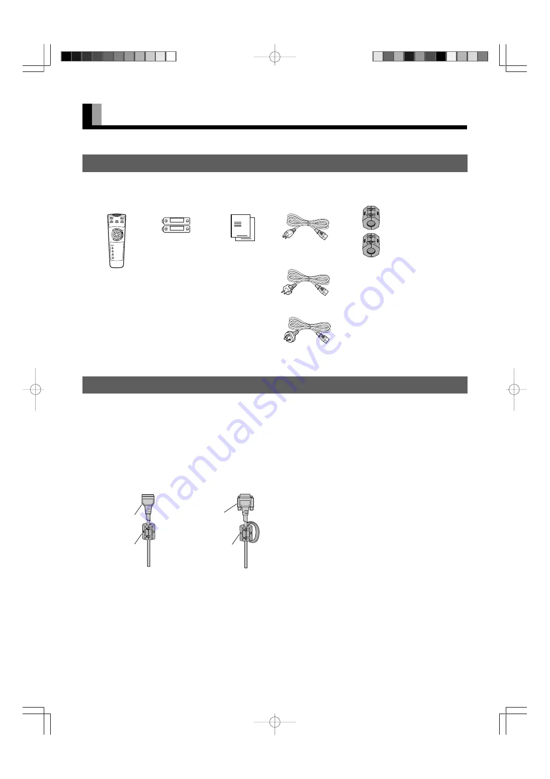 Fujitsu Plasmavision P50XCA30WH User Manual Download Page 2