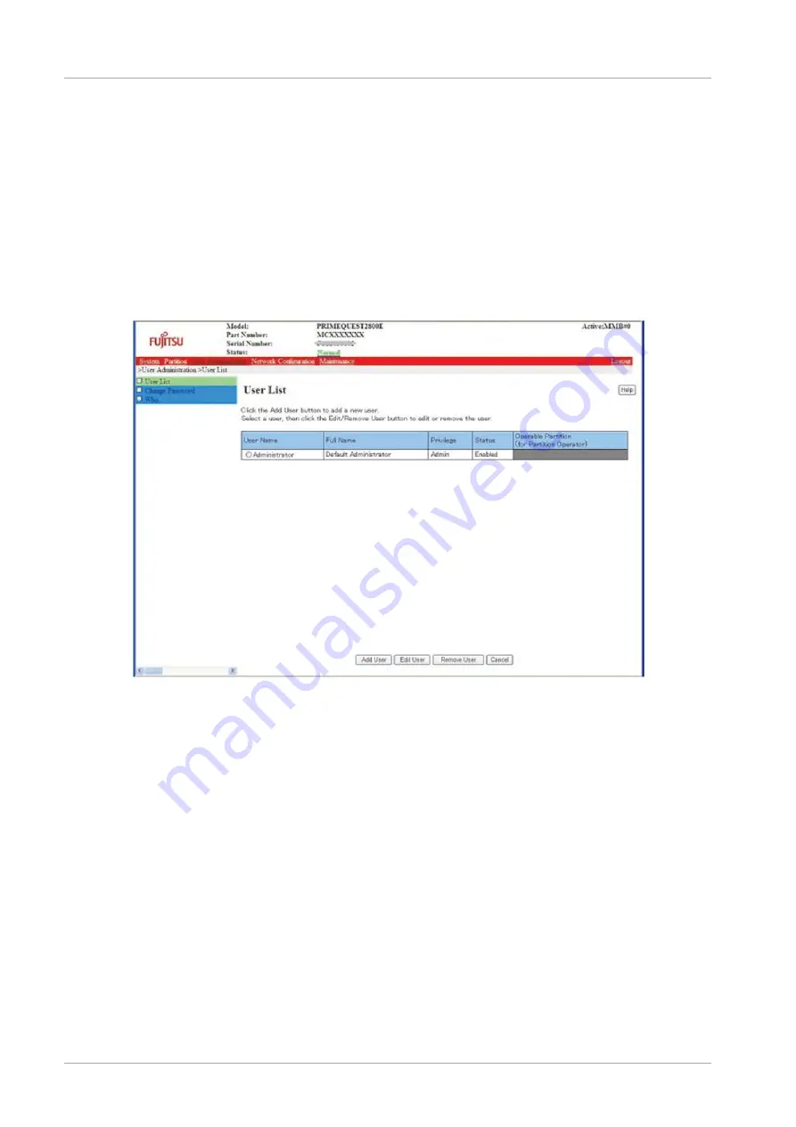 Fujitsu PRIMEQUEST 2000 Series Installation Manual Download Page 50