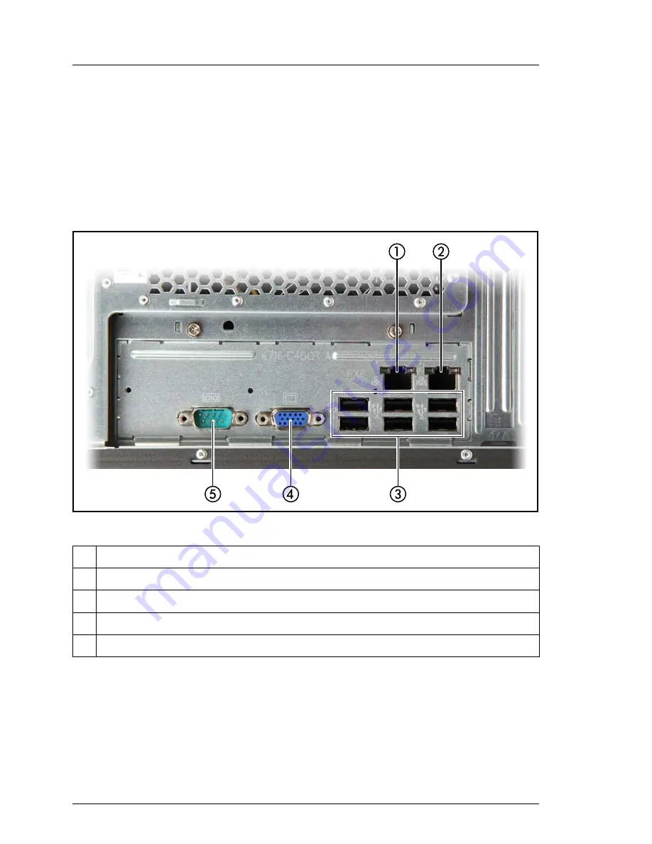 Fujitsu PRIMERGY TX100 S3 Operating Manual Download Page 40