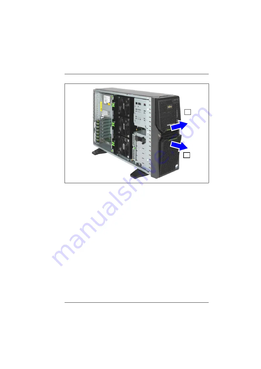 Fujitsu PRIMERGY TX300 S5 Options Manual Download Page 25