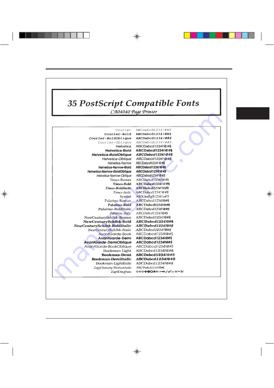 Fujitsu PrintPartner 14ADV User Manual Download Page 62