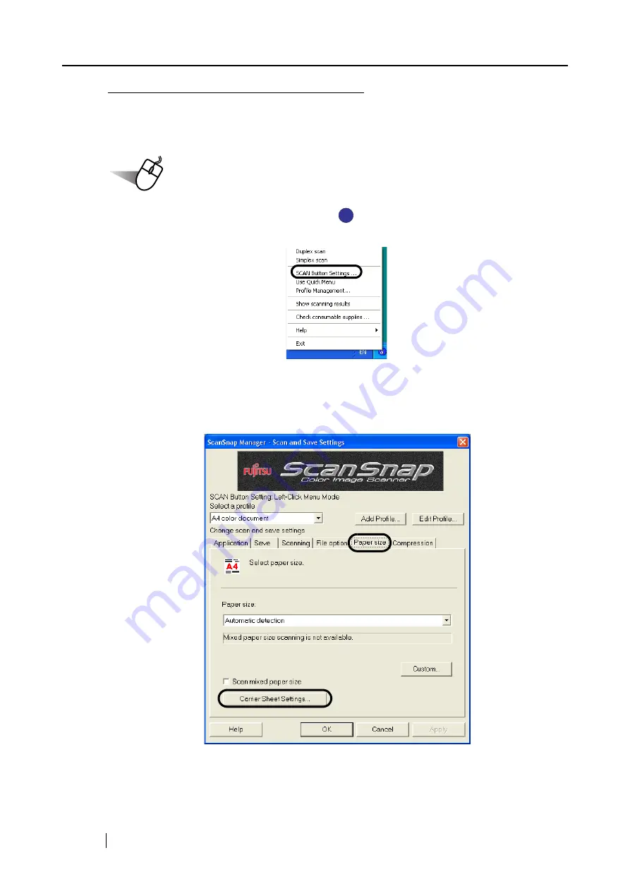 Fujitsu S510 - ScanSnap - Document Scanner Operator'S Manual Download Page 78