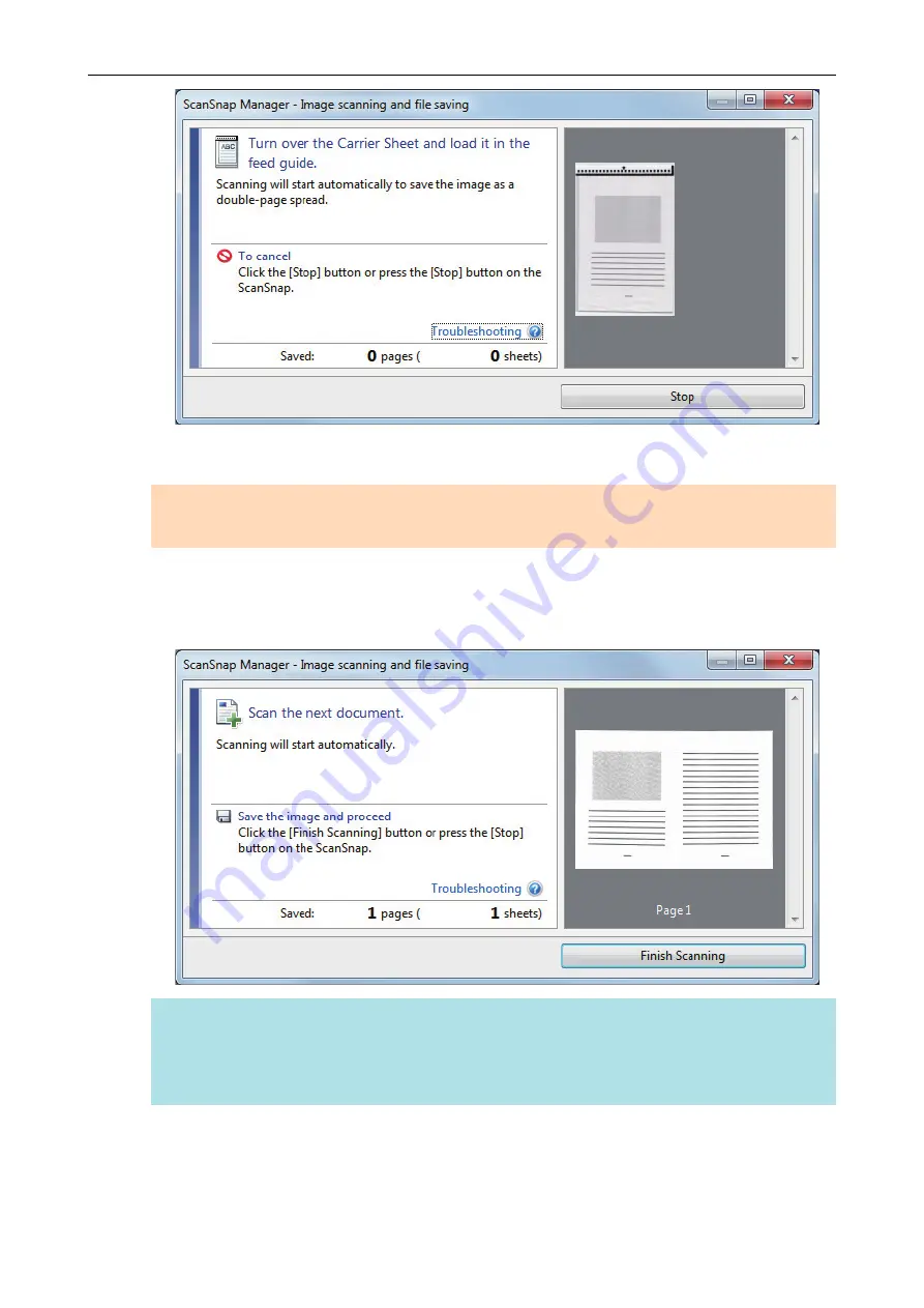 Fujitsu ScanSnap iX100 Basic Operation Manual Download Page 264