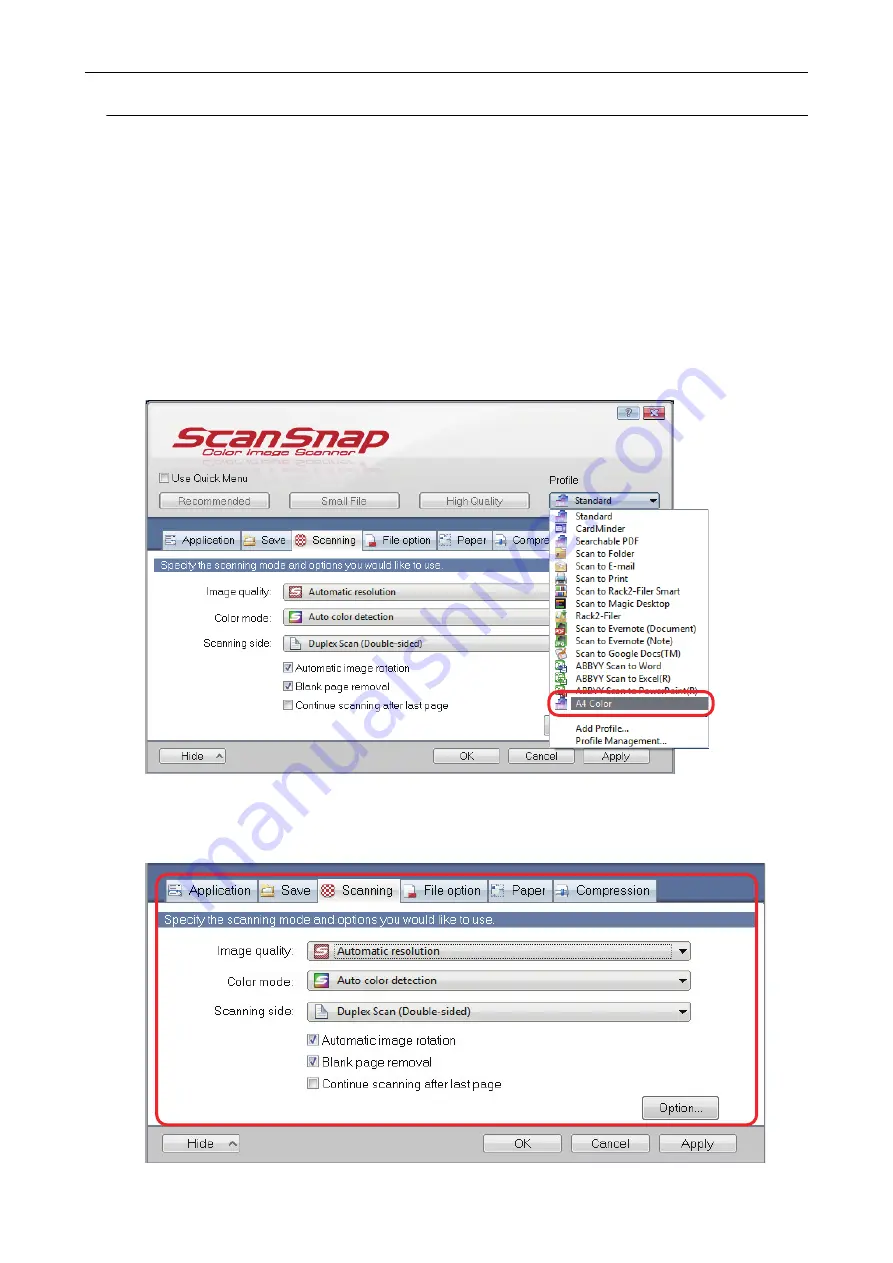 Fujitsu ScanSnap Скачать руководство пользователя страница 71