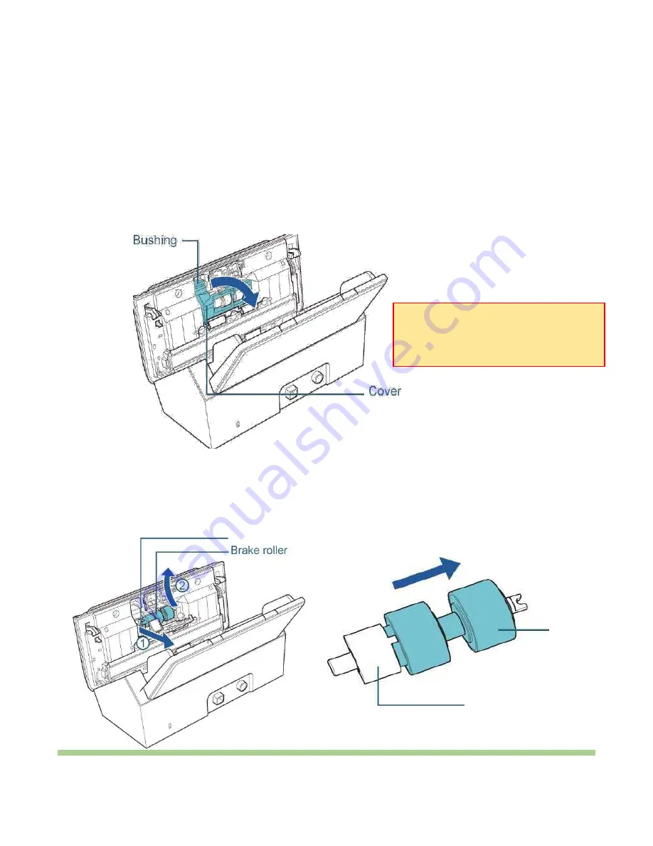 Fujitsu ScanZen EK6 Consumable Replacement And Cleaning Instructions Download Page 3