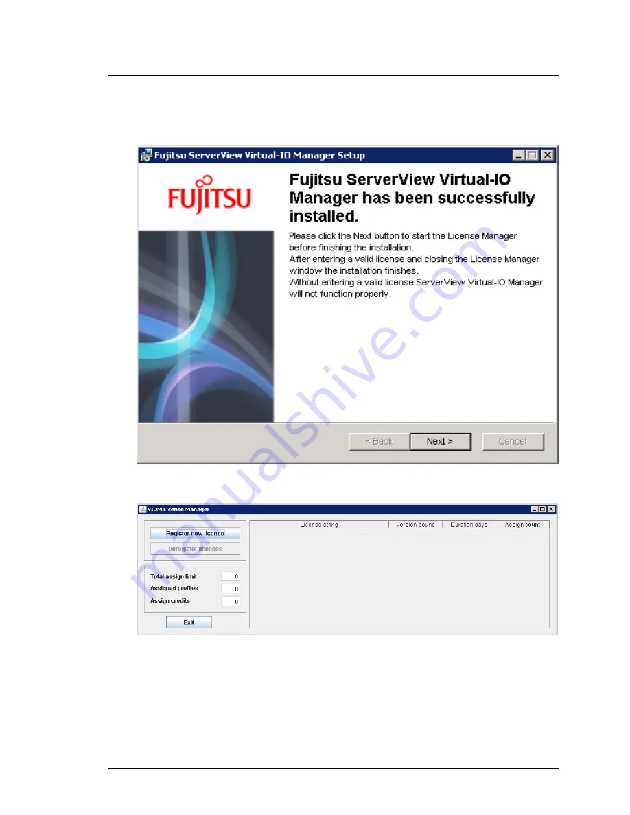 Fujitsu ServerView Virtual-IO Manager V3.1 User Manual Download Page 67