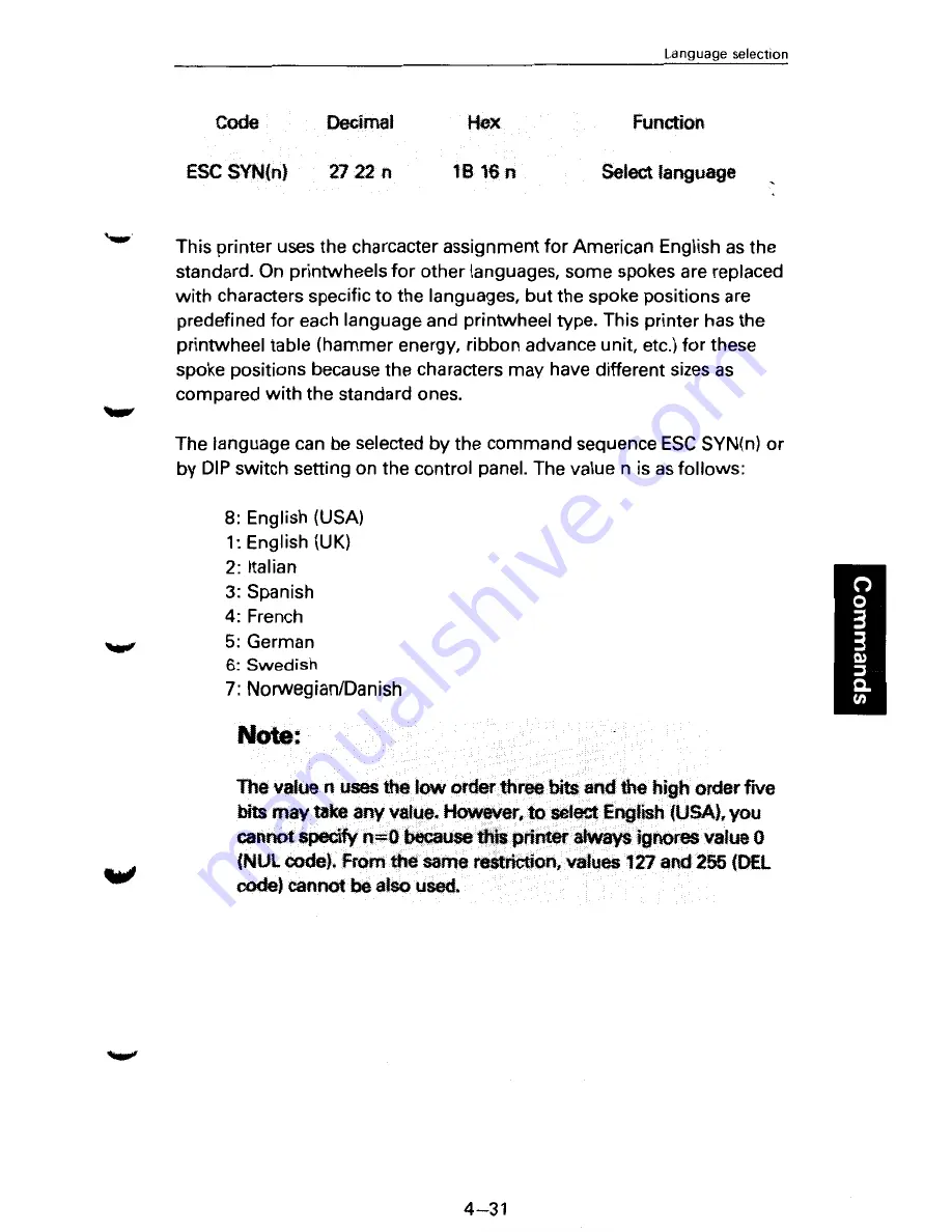 Fujitsu SP320Q User Manual Download Page 127