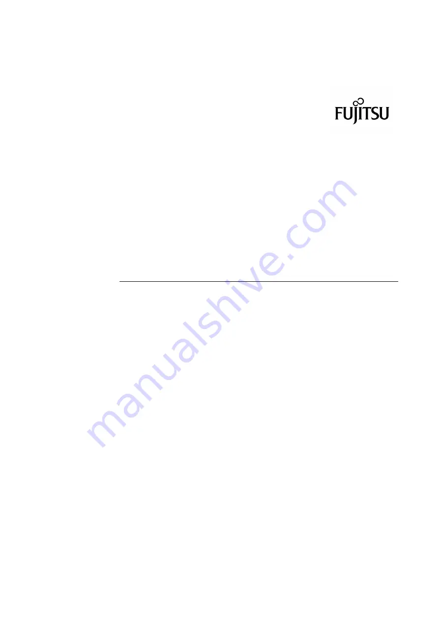 Fujitsu SPARC Enterprise M3000 Xscf Reference Manual Download Page 3