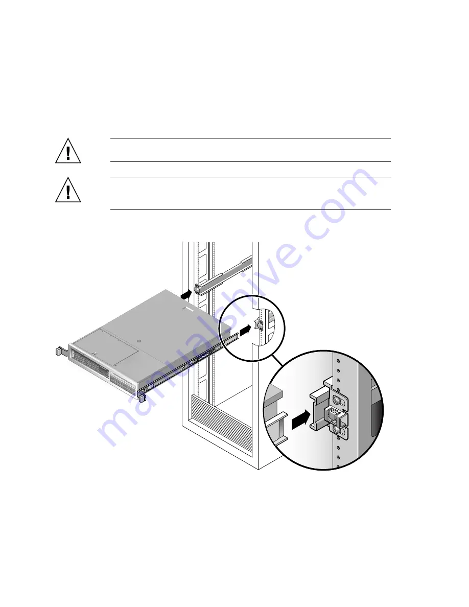 Fujitsu SPARC Enterprise T2000 Installation Manual Download Page 44