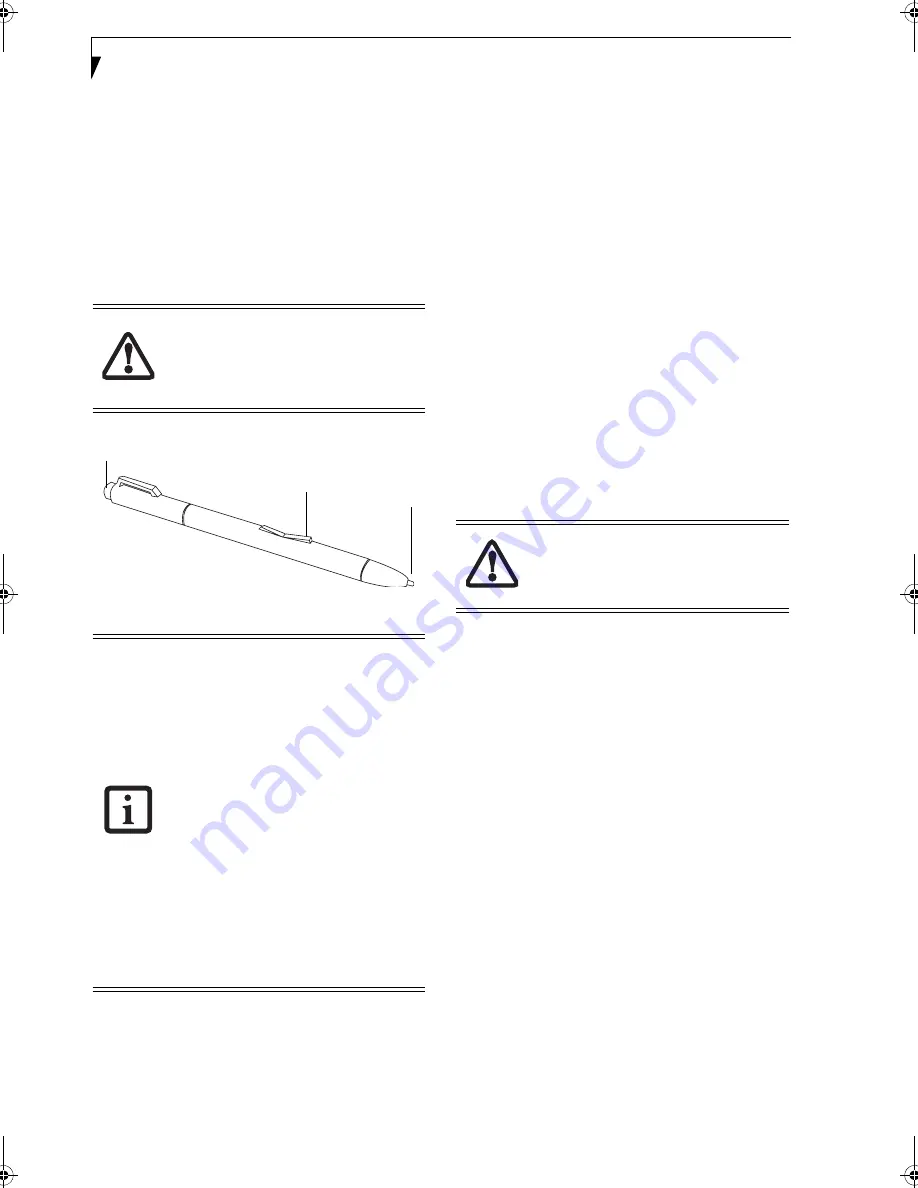 Fujitsu T4215 - LifeBook Tablet PC User Manual Download Page 38