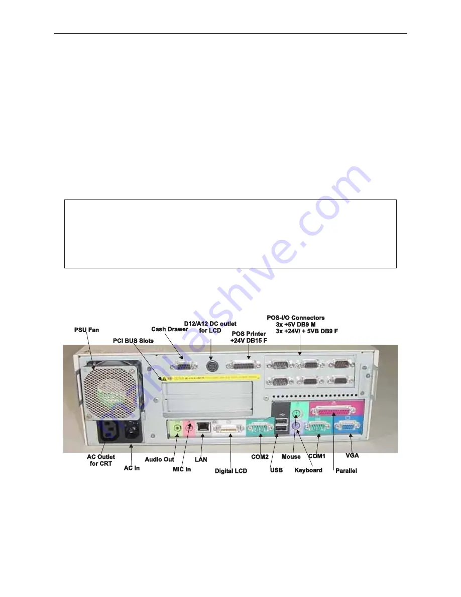 Fujitsu TeamPoS 2000 Installation And Maintenance Manual Download Page 131